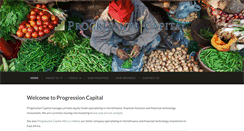 Desktop Screenshot of progressioncap.com
